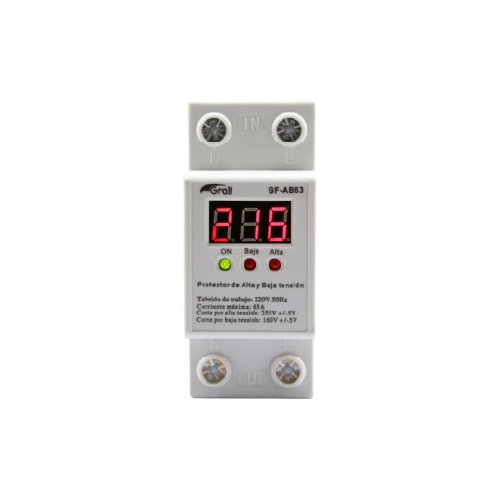 Protector de tensión hasta 63 A